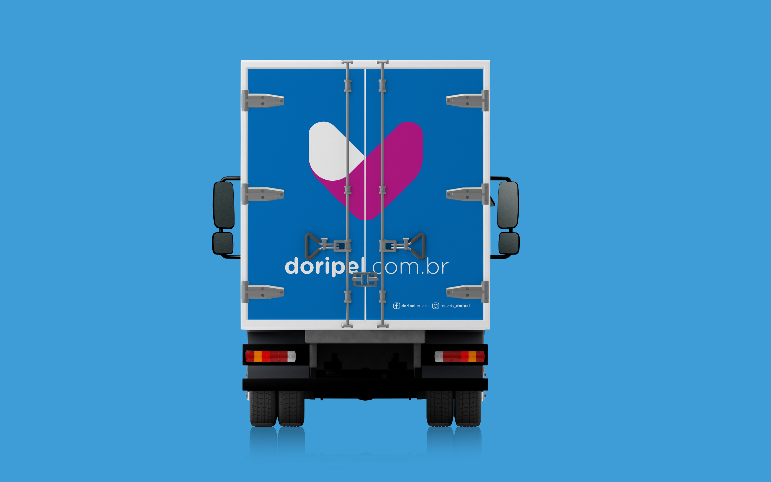 Doripel - Móveis - Branding - Logotipo - Logomarca - Guarda-Roupas